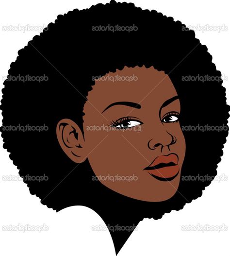 Clipart Black Side Face Afro Man Silhoutte 20 Free Cliparts Download