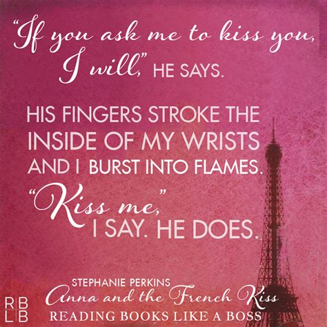 She also has some pretty intense makeout sessions. Book Review — Anna and the French Kiss by Stephanie ...