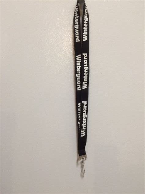 Winterguard Lanyard Black And White Only Perfect For Dot Books 600