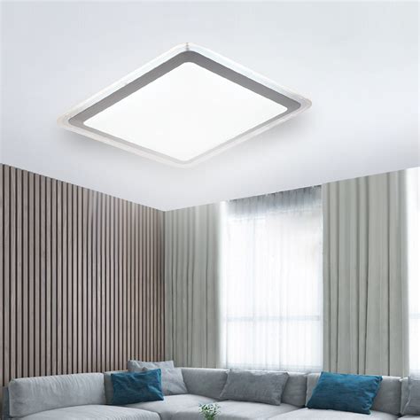 Ultrathin Led Recessed Ceiling Light Remote Control Wireless App Control Modern Led Ceiling Lamp