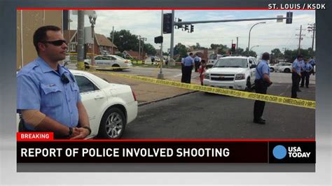 Man Dead After Officers Shoot Suspect In St Louis