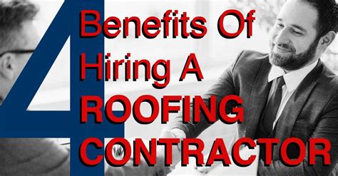 Benefits Of Hiring A Roofing Contractor Straight Line Roofing Construction