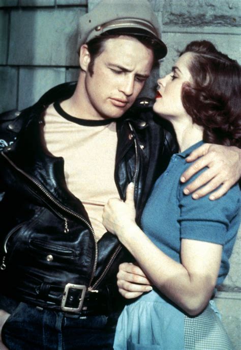 Marlon Brando And Mary Murphy In The Wild One 1953