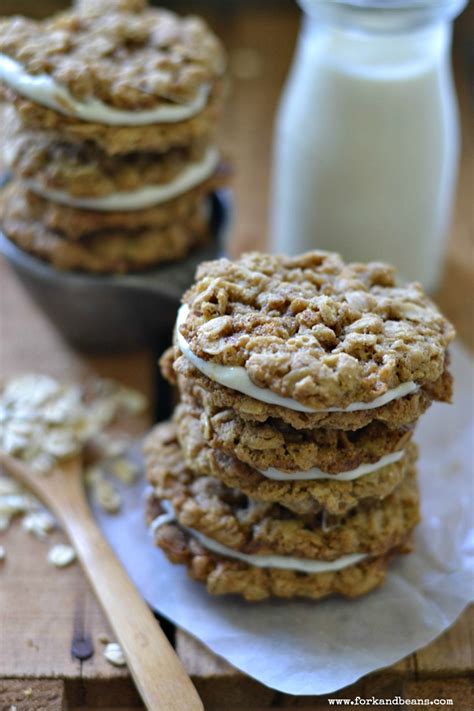 Little debbie oatmeal creme pies are not thick cookies, so not dough chilling is necessary. Gluten free Vegan Oatmeal Cream Pies - Fork and Beans