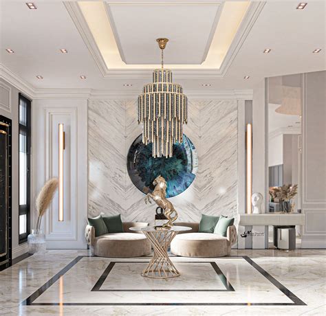 Neo Classic Reception On Behance Living Room Design Decor Interior Design Living Room Modern