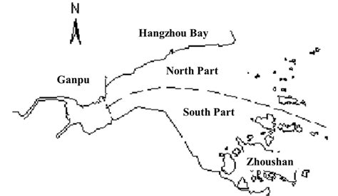 Hangzhou Bay Zhoushan Islands And Research Boundaries Download