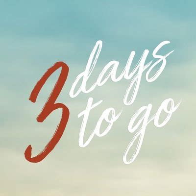 Maintenance for the week of may 24: 3 DAYS TO GO MOVIE (@3daysmovie) | Twitter