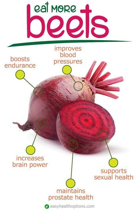 The Health Benefits Of Beets Infographic Health Maximizer