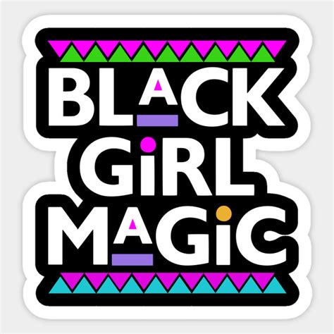 Black Girl Magic Font Svg