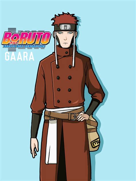 Gaara Boruto Redesign By Clutit On Deviantart