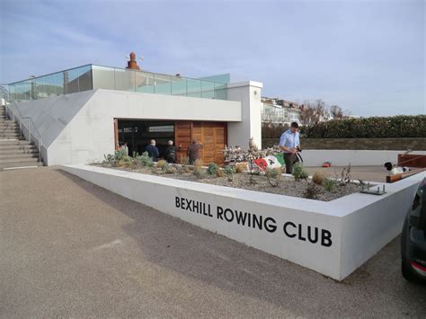 Bexhill Beach Photo Bexhill Rowing Club Boat House