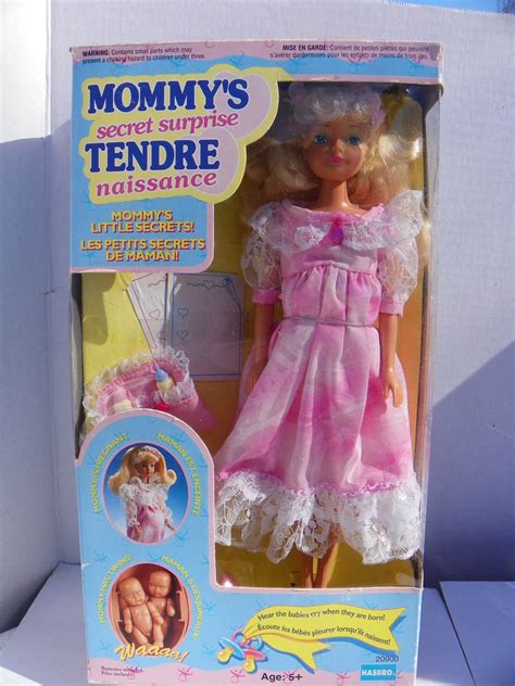 Vintage Hasbro Mommy S Secret Surprise Fashion Doll Pregnant Doll Doll With Twin Babies