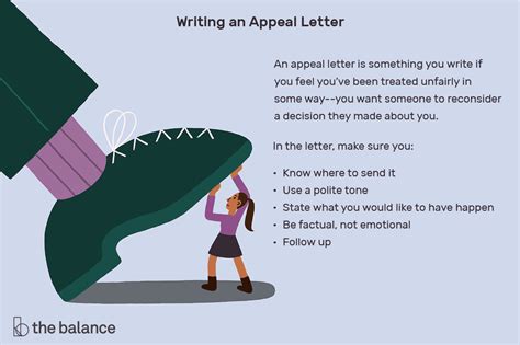 how to write an appeal letter