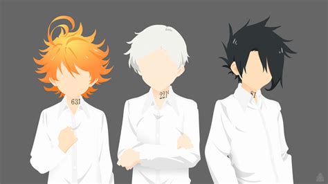 The Promised Neverland Minimalist Wallpaper By Adpn On Deviantart