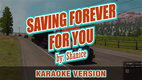 Saving Forever For You Shanice Karaoke YouTube