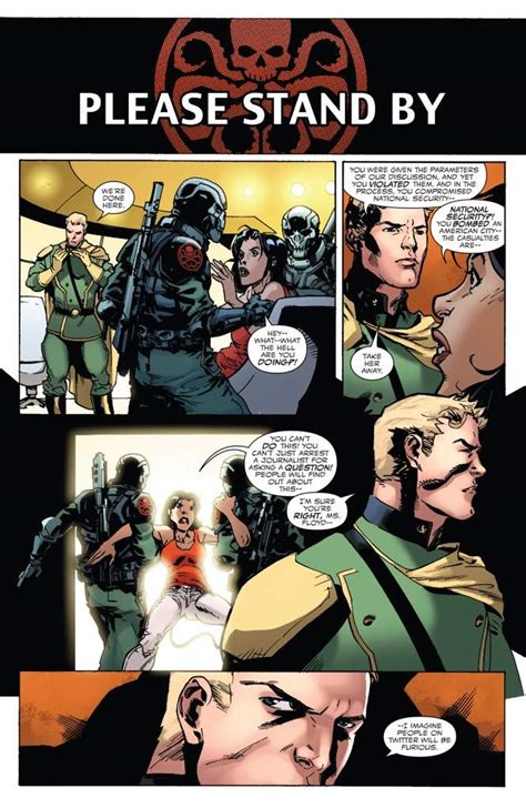 Hydra Supreme Leader Addresses Media In Captain America Steve Rogers
