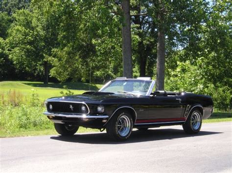 Show Winning 1969 Triple Black Mustang Custom Built V8 Your Choice