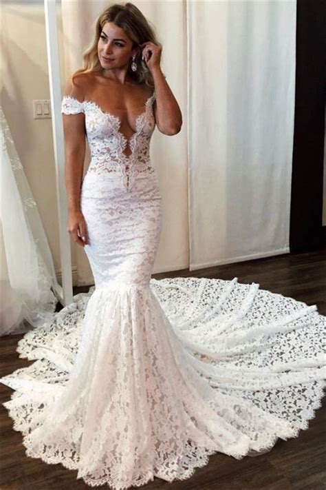 Online shopping uk online shopping india online ups 30kva online shopping canada online shopping a wide variety of wedding dresses cheap online options are available to you, such as easy to operate. Latest Lace Off The Shoulder Sexy Wedding Dresses ...