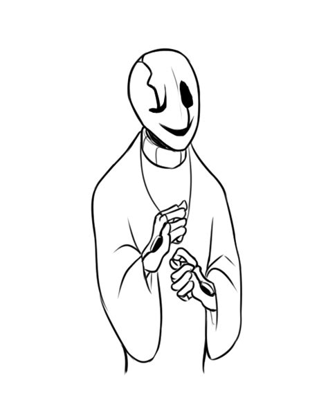 Gaster coloring pages are for the video game undertale character w. what-the-floofin | Undertale gaster, Undertale, Undertale art