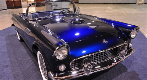 1955 Ford Thunderbird Blue Belle Carbuff Network