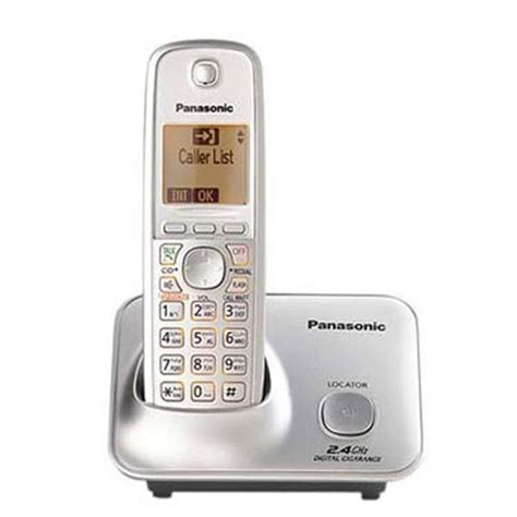 Buy Panasonic Kx Tg3711sx Cordless Phone Silver Online ₹2639 From