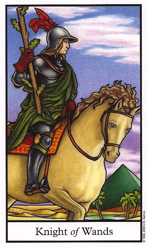 The tower tarot card brings up strong emotions. Knight of Wands | The Tarot Club