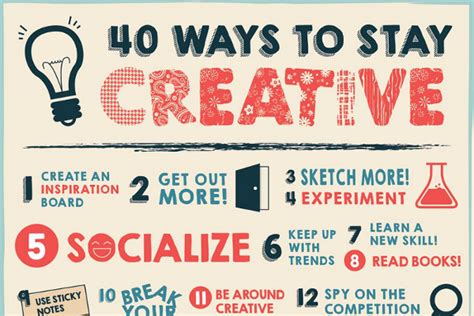 40 Ways To Supercharge Creativity