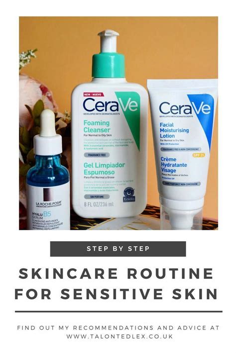 My Current Skincare Routine Products For Rosacea Sensitive Skin