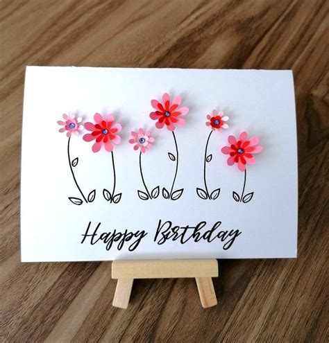 Birthday Cards Happy Birthday Cards T Cards Quilling Etsy Belgium
