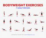 Images of Circuit Training No Weights