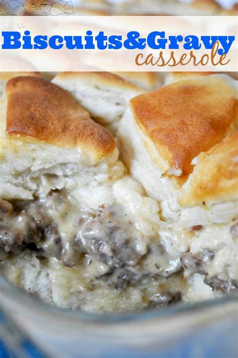 Biscuits And Gravy Casserole The Love Nerds