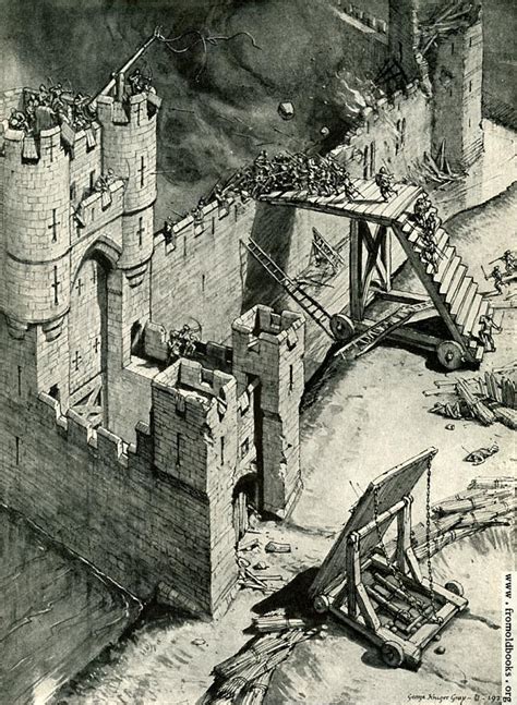 74—the Siege Of A Castle Image 676x923 Pixels 75