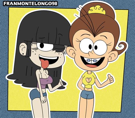 Luan Loud And Maggie By Franmontelongo98 On Deviantart