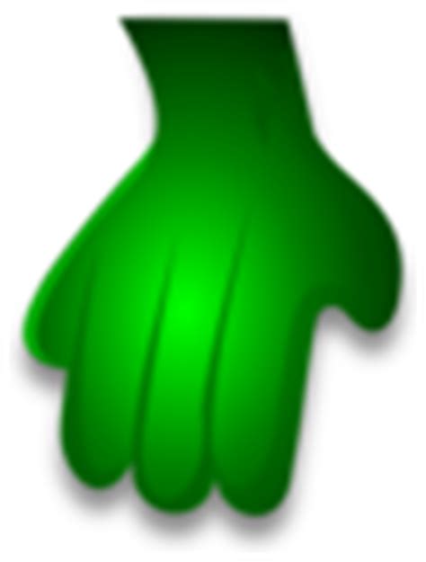 Green Monster Hand Clip Art at Clker.com - vector clip art online png image