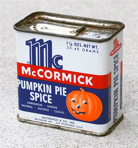 Mccormick Pumpkin Pie Spice 1950s Roadsidepictures Flickr