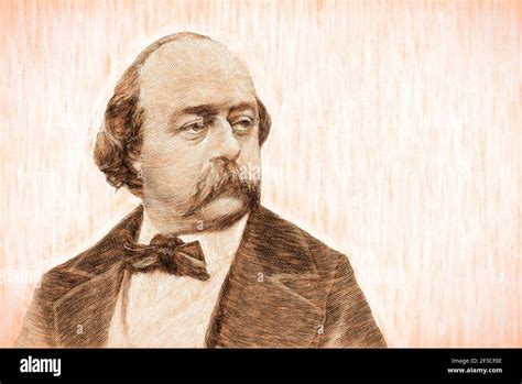 Gustave Flaubert 1821 1880 French Novelist Hi Res Stock Photography And