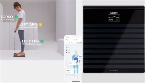 Withings Body Scan Smart Segmental Body Composition Scale