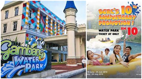 Weekend (sabtu dan minggu) serta hari libur rp 180.000. Bukit Gambang Waterpark Tawar Tiket RM10 Sempena Ulangtahun