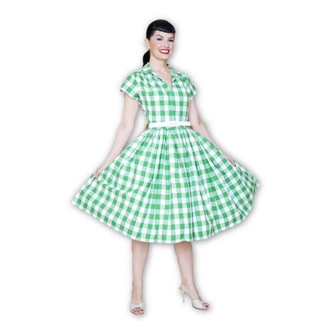 Bernie Dexter Dresses Kelly Dress In Green Gingham Poshmark