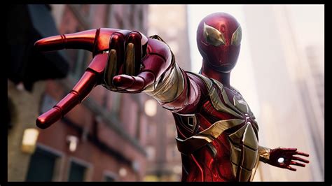 The Iron Spider Suit Looks Menacing Af Rspidermanps4