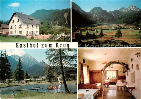 Ak Ansichtskarte Wildalpen Gasthof Zum Krug Kat Wildalpen Nr Kn27840 Oldthing