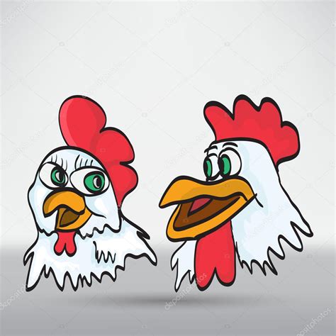 Funny Cartoon Chickens Stock Illustration By ©slasny1988 76160853