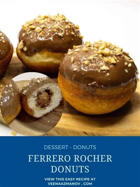 Ferrero Rocher Donuts Veena Azmanov