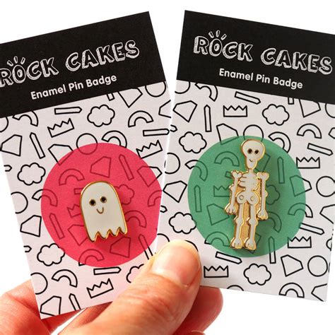 Zombie Pin Badge By Rock Cakes