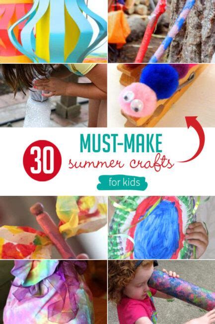 30 Easy Must Make Summer Crafts For Kids Hands On As We Grow