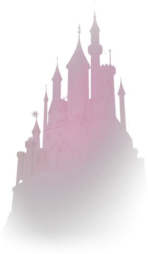 Download Ftestickers Disney Castle Transparent Pink Disney Castle