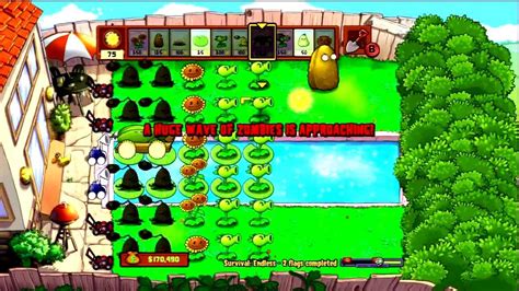 Plants Vs Zombies Xbox 360 Endless 1 Youtube