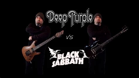 Deep Purple Vs Black Sabbath Guitar Riffs Battle Youtube