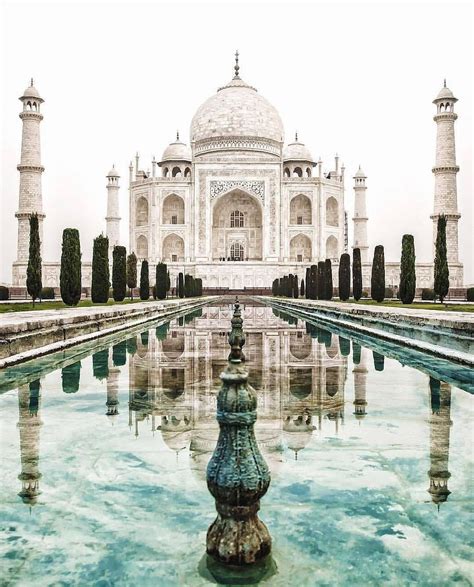 Taj Mahal India Reisbestemmingen Vakantie Islamtische Architectuur