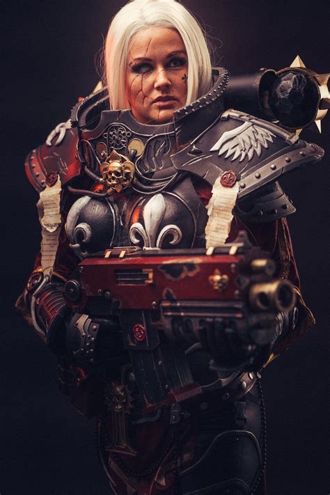 Sister Of Battle Adepta Sorotias Warhammer40k C Arwenia Cosplay P